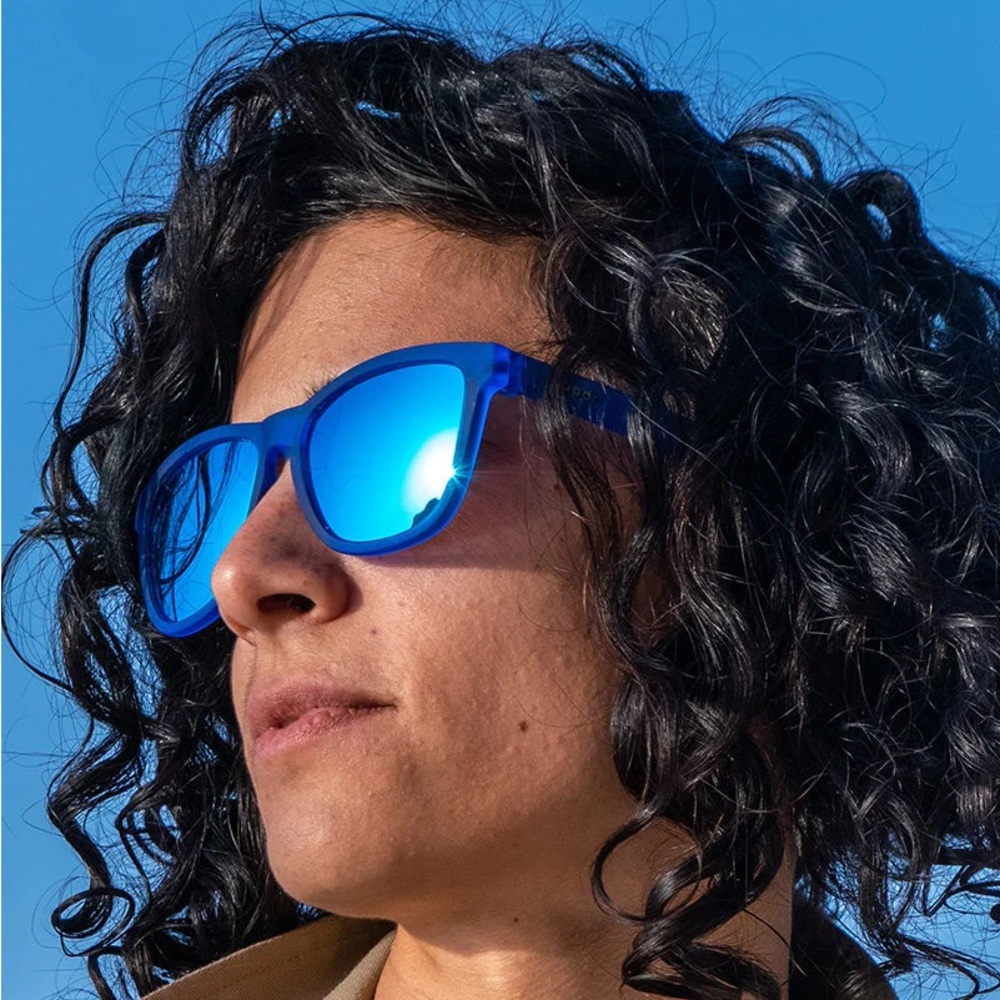 Goodr Sunglasses Falkor’s Fever Dream NWT Blue